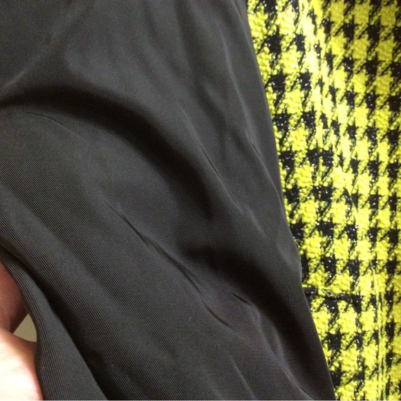 NWT Circus NY unique funky bold Sulphur Spring Houndstooth Blazer Bomber - Picture 9 of 16